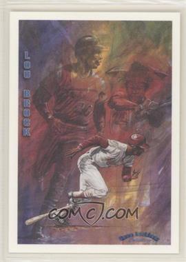 1993 Ted Williams Card Company - Gene Locklear Collection - '93 Baltimore #LC2 - Lou Brock
