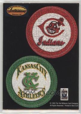 1993 Ted Williams Card Company - Pogs #_CIKA - Cleveland Indians Team, Kansas City Athletics Team