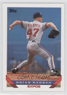 1993 Topps - [Base] - Blank Back #112 - Brian Barnes