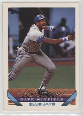 1993 Topps - [Base] - Blank Back #131 - Dave Winfield