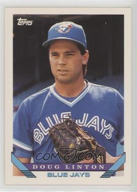 1993 Topps - [Base] - Blank Back #159 - Doug Linton