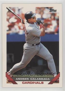 1993 Topps - [Base] - Blank Back #173 - Andres Galarraga