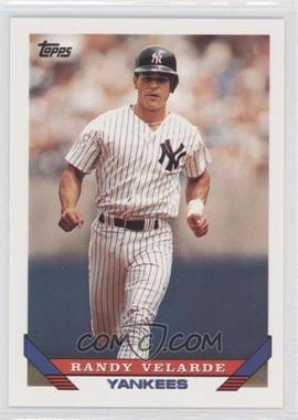 1993 Topps - [Base] - Blank Back #174 - Randy Velarde