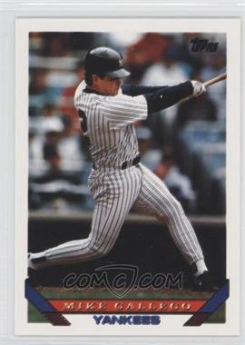 1993 Topps - [Base] - Blank Back #287 - Mike Gallego