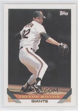 1993 Topps - [Base] - Blank Back #364 - Trevor Wilson