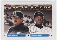 Major League Managers - Don Baylor, Gene Lamont