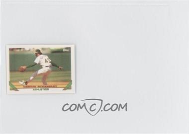 1993 Topps - [Base] - Factory Set Micro #155.1 - Dennis Eckersley