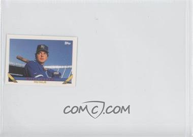 1993 Topps - [Base] - Factory Set Micro #375 - Wally Joyner