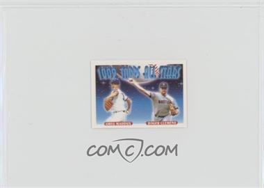 1993 Topps - [Base] - Factory Set Micro #409 - 1992 Topps All Stars - Greg Maddux, Roger Clemens