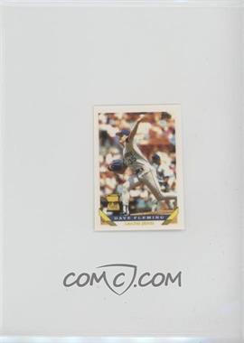 1993 Topps - [Base] - Factory Set Micro #45 - Dave Fleming