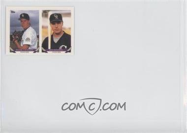 1993 Topps - [Base] - Factory Set Micro #476 - Future Stars of the Colorado Rockies - Mark Voisard, Will Scalzitti