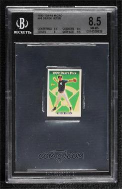 1993 Topps - [Base] - Factory Set Micro #98  - Derek Jeter [BGS 8.5 NM‑MT+]