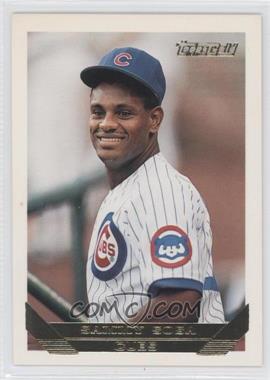 1993 Topps - [Base] - Gold #156 - Sammy Sosa