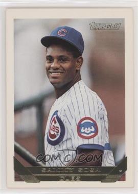 1993 Topps - [Base] - Gold #156 - Sammy Sosa [EX to NM]