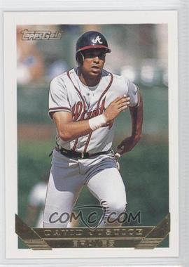 1993 Topps - [Base] - Gold #170 - David Justice