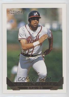 1993 Topps - [Base] - Gold #170 - David Justice