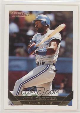 1993 Topps - [Base] - Gold #350 - Joe Carter