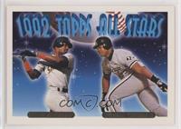 1992 Topps All Stars - Fred McGriff, Frank Thomas