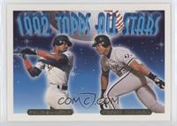 1992 Topps All Stars - Fred McGriff, Frank Thomas