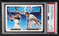 1992 Topps All Stars - Fred McGriff, Frank Thomas [PSA 8 NM‑MT]