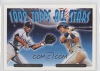 1992 Topps All Stars - Gary Sheffield, Edgar Martinez