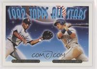 1992 Topps All Stars - Gary Sheffield, Edgar Martinez