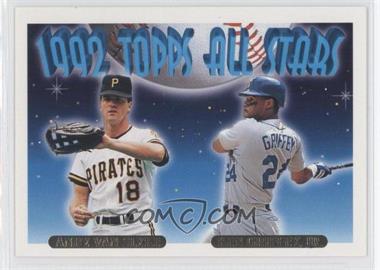1993 Topps - [Base] - Gold #405 - 1992 Topps All Stars - Andy Van Slyke, Ken Griffey Jr.