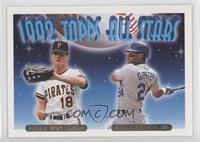 1992 Topps All Stars - Andy Van Slyke, Ken Griffey Jr.