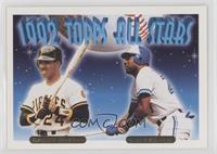 1992 Topps All Stars - Barry Bonds, Joe Carter