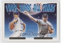 1992 Topps All Stars - Greg Maddux, Roger Clemens