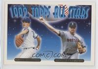 1992 Topps All Stars - Greg Maddux, Roger Clemens