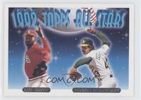 1992 Topps All Stars - Dennis Eckersley, Lee Smith