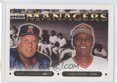 1993 Topps - [Base] - Gold #503 - Major League Managers - Buck Rodgers, Tony Perez