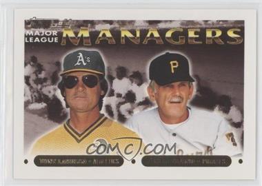 1993 Topps - [Base] - Gold #511 - Major League Managers - Tony La Russa, Jim Leyland