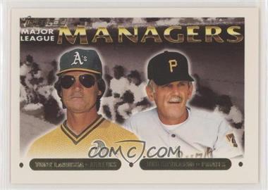 1993 Topps - [Base] - Gold #511 - Major League Managers - Tony La Russa, Jim Leyland