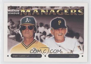 1993 Topps - [Base] - Gold #511 - Major League Managers - Tony La Russa, Jim Leyland