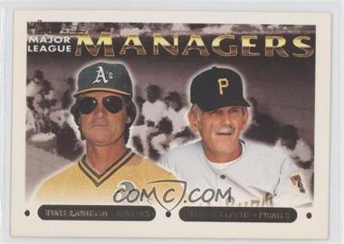 1993 Topps - [Base] - Gold #511 - Major League Managers - Tony La Russa, Jim Leyland