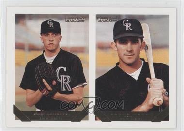 1993 Topps - [Base] - Gold #579 - Future Stars of the Colorado Rockies - Neil Garrett, Jason Bates