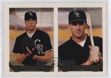 1993 Topps - [Base] - Gold #579 - Future Stars of the Colorado Rockies - Neil Garrett, Jason Bates