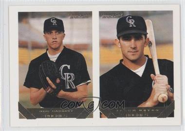 1993 Topps - [Base] - Gold #579 - Future Stars of the Colorado Rockies - Neil Garrett, Jason Bates