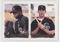 Future Stars of the Colorado Rockies - Garvin Alston, Michael Case