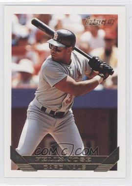 1993 Topps - [Base] - Gold #67 - Felix Jose