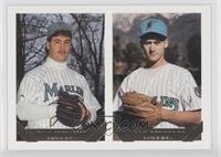 Future Stars of the Florida Marlins - Mike Veneziale, Ken Kendrena