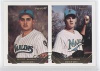 Future Stars of the Florida Marlins - Reynol Mendoza, Dan Roman