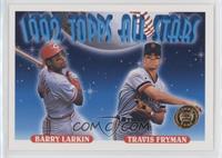 1992 Topps All Stars - Barry Larkin, Travis Fryman