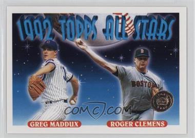 1993 Topps - [Base] - Inaugural Colorado Rockies #409 - 1992 Topps All Stars - Greg Maddux, Roger Clemens