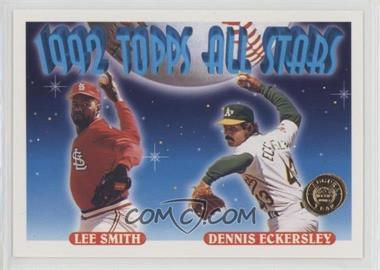 1993 Topps - [Base] - Inaugural Colorado Rockies #411 - 1992 Topps All Stars - Dennis Eckersley, Lee Smith