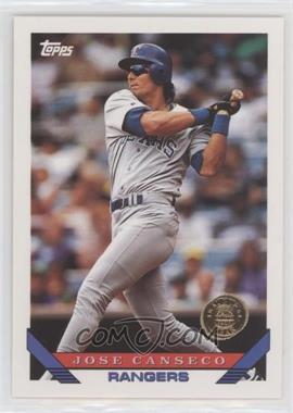 1993 Topps - [Base] - Inaugural Colorado Rockies #500 - Jose Canseco