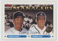 Major League Managers - Johnny Oates, Bobby Cox
