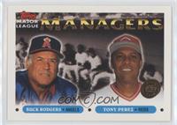 Major League Managers - Buck Rodgers, Tony Perez